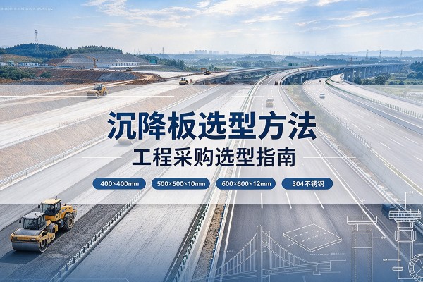 贵定沉降板选择方法