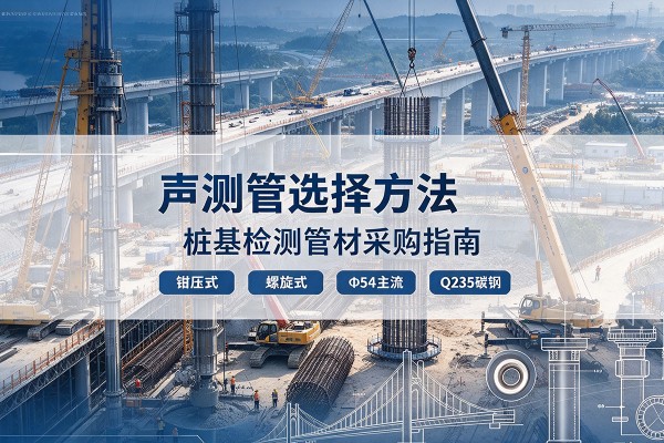 贵定声测管选型标准