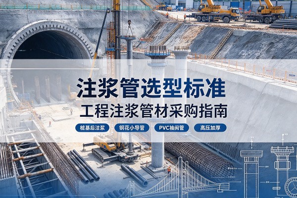 贵定注浆管选型标准